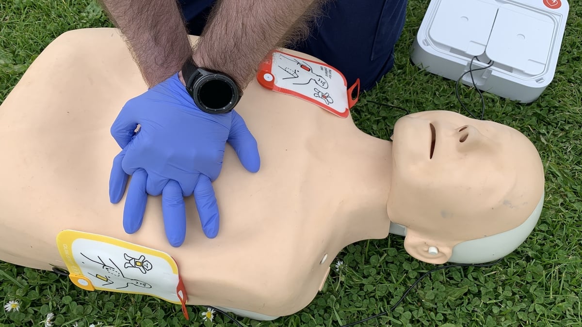 "To see her eyes open and start to breathe again was amazing"