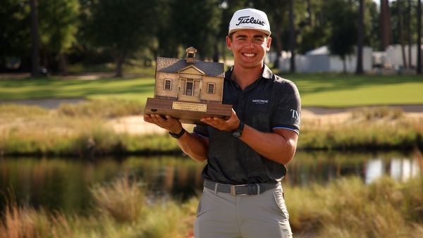 Higgo won the seventh professional win of his career