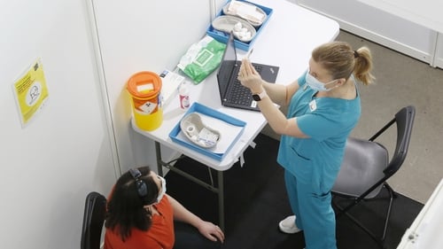 The HSE says uptake remains high in the vaccination programme