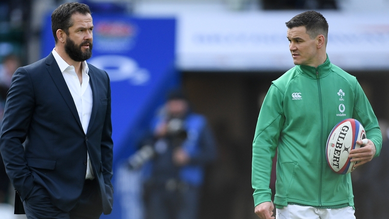 Andy Farrell has given Johnny Sexton the summer off
