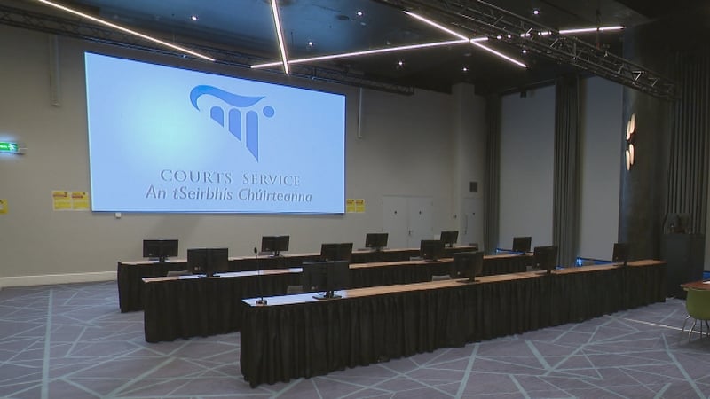 The trial at the Central Criminal Court is been held in temporary courtroom facilities at Croke Park