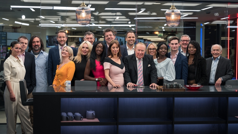 GB News began broadcasting on Sunday and is fronted by veteran broadcaster Andrew Neil