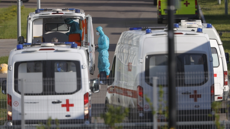 Russia has seen a sharp uptick in coronavirus cases