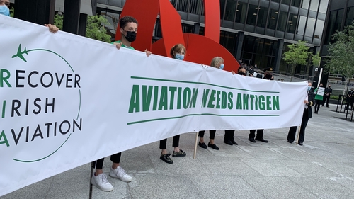 The Recover Irish Aviation Group said is illogical not to allow antigen testing for travel along with the EU Digital Covid Certificate