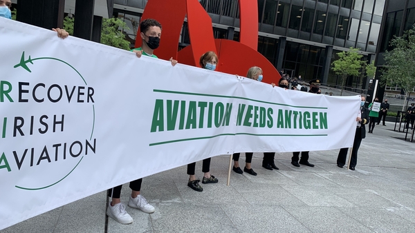 The Recover Irish Aviation Group said is illogical not to allow antigen testing for travel along with the EU Digital Covid Certificate