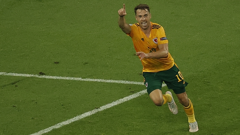 Aaron Ramsey gave Wales the lead