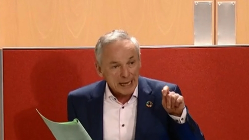 Fine Gael's Richard Bruton was told by a number of rural TDs to withdraw remarks he made during the debate