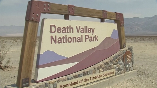 Temperatures soaring: California's Death Valley.