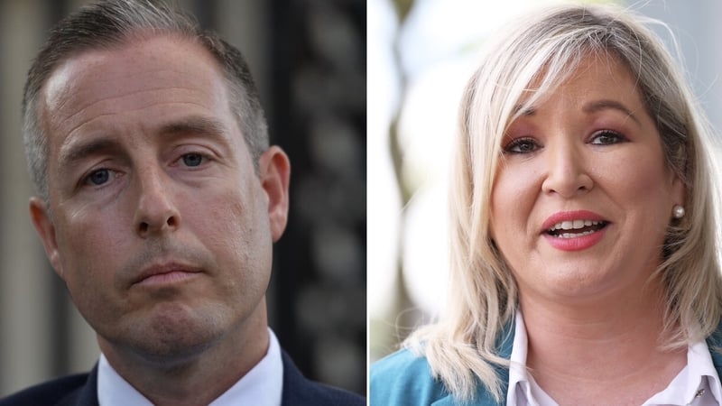 Paul Givan and Michelle O'Neill were formally nominated today