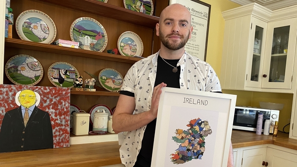 Visual artist Paul Broughall was inspired by the shape of his native Co Kildare