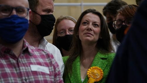 Sarah Green took 56.7% of the vote