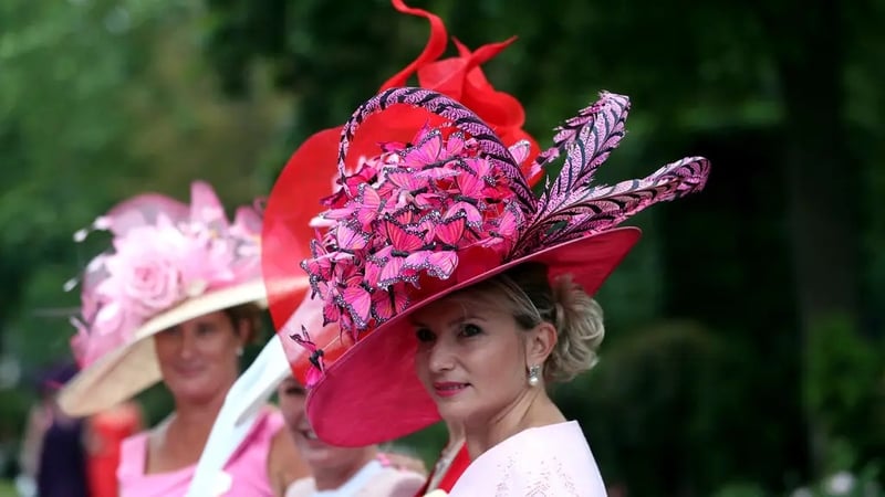 Fashionistas were out in force.