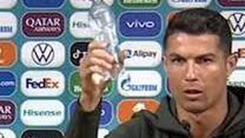 Coca Cola's market value dropped by $4 billion in response to Ronaldo moving two bottles of Coca-Cola at a press conference
