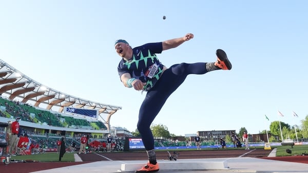 Ryan Crouser knew the world record was his own the moment the shot left his hand