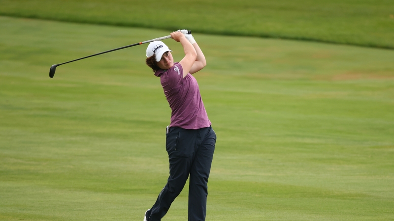 Leona Maguire is three shots behind Nelly Korda