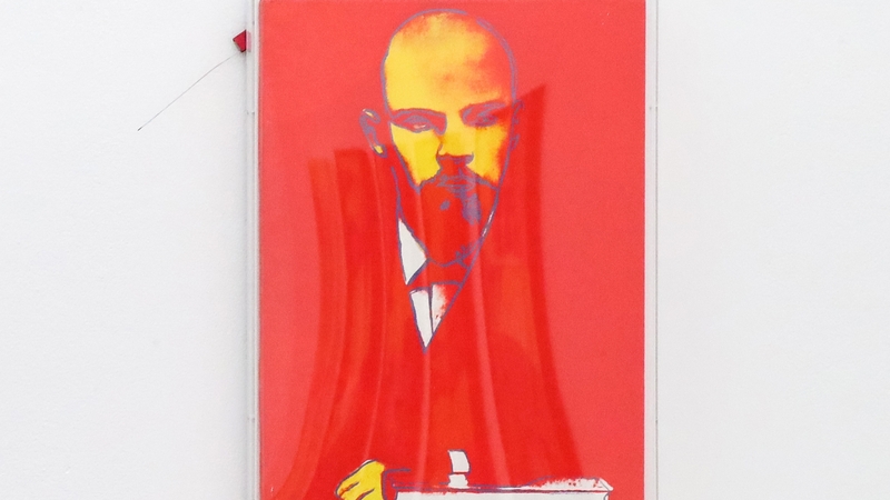 Andy Warhol's Red Lenin