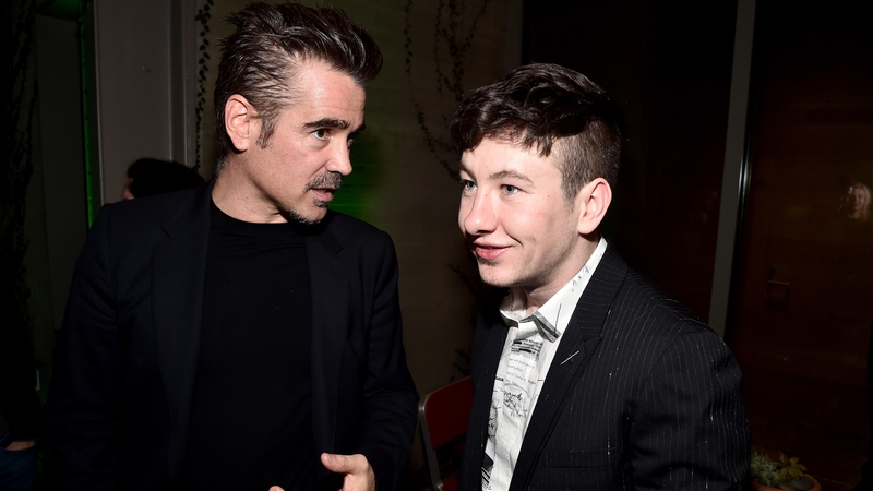 Barry Keoghan says Colin Farrell is among actors who "look at you and they listen"