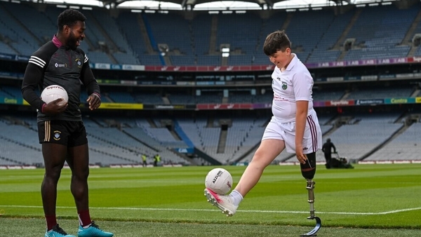 Boidu Sayeh and Conor Dufficy are part of the campaign to increase diversity in GAA