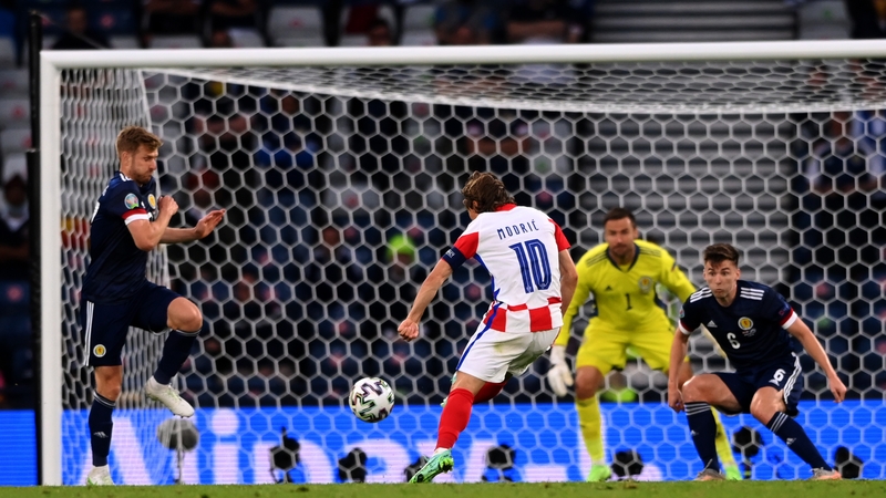 Luka Modric fires in Croatia's second
