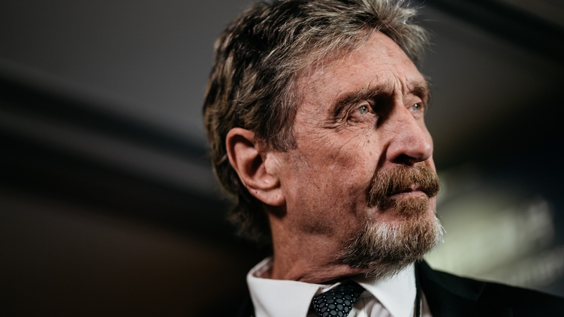 John McAfee was found dead in his cell at a prison near Barcelona in June 2021