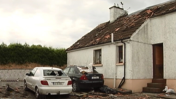 Tipperary tornado damage, 2006