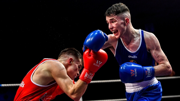 Dean Clancy (blue) is now European champion
