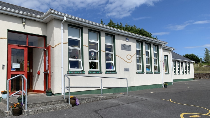 Four of the 26 children at Cuilmore National School finish tomorrow