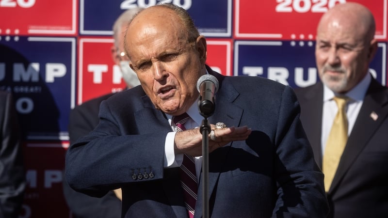 A New York court ruled that Rudy Giuliani made "demonstrably false and misleading statements"