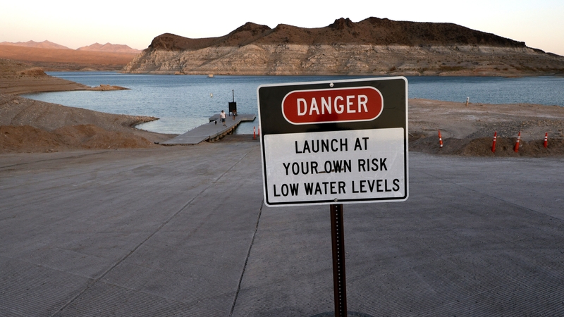 Lake Mead is the largest reservoir in the US and is crucial to the water supply of 25 million people