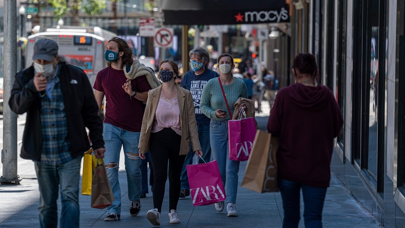 Consumer spending accounts for more than two-thirds of US economic activity