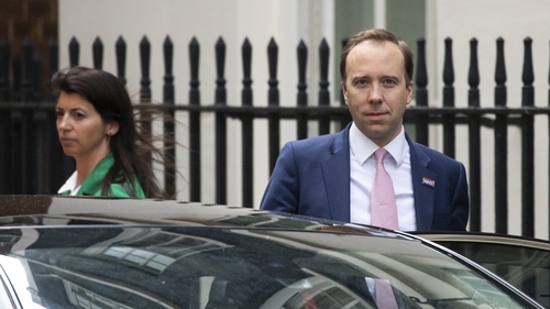 Matt Hancock and his aide Gina Coladangelo (File pic)