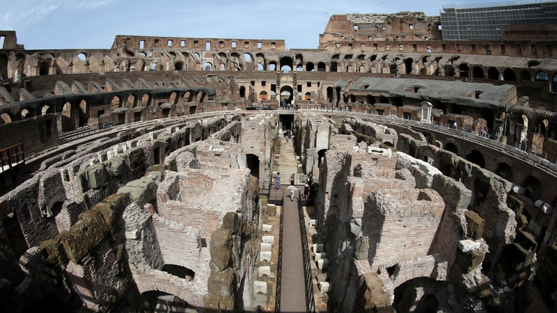 The Colosseum's 'hypogeum'