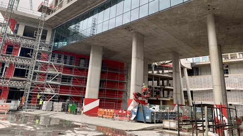 The National Children's Hospital is due to open in 2024