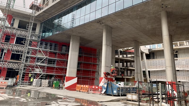 The National Children's Hospital is due to open in 2024