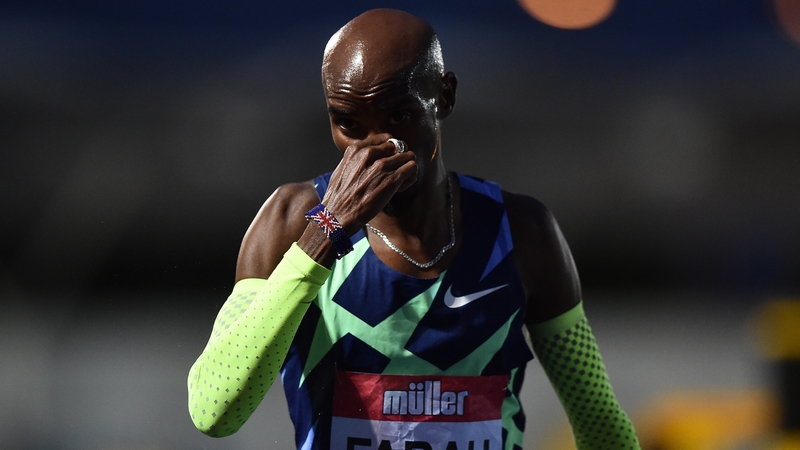 Mo Farah: "I'm very grateful but that's all I had today."