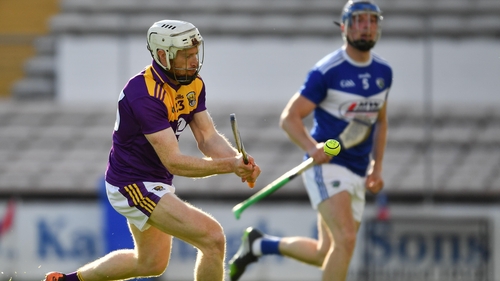 David Dunne scores the fifth goal for Wexford