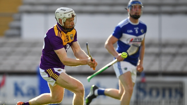 David Dunne scores the fifth goal for Wexford