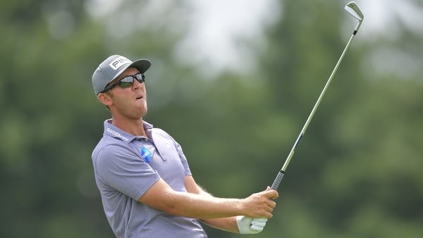 The Waterford native is just three shots off the lead