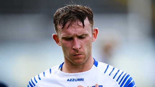 A dejected Shane McNulty after today's defeat