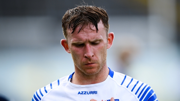 A dejected Shane McNulty after today's defeat