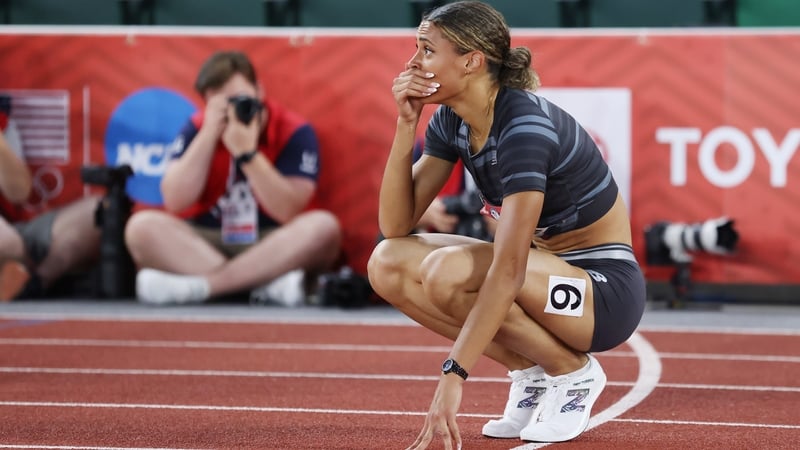 An emotional Sydney McLaughlin is struck by the magnitude of her achievement