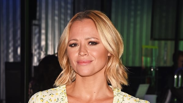 Kimberly Walsh gave birth last month to son Nate