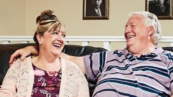 Gogglebox star Pete McGarry with his wife Linda