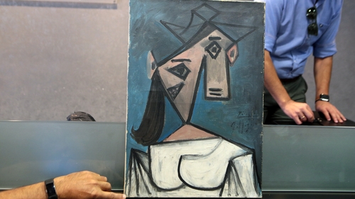 Pablo Picasso gifted "Head of a Woman" to Greece in 1949