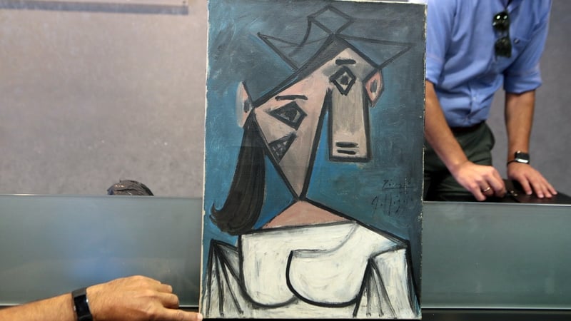 Pablo Picasso gifted "Head of a Woman" to Greece in 1949