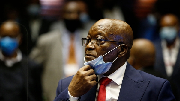 Jacob Zuma is serving a 15 month sentence for contempt of court