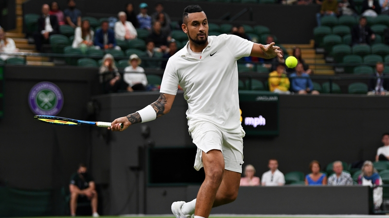 Nick Kyrgios is playing his first tournament outside Australia in 18 months