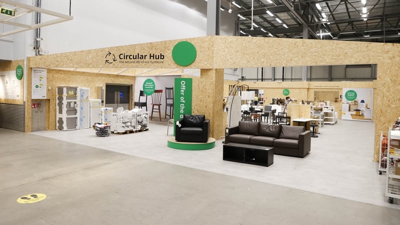 IKEA will sell the second hand furniture in its Circular Hubs