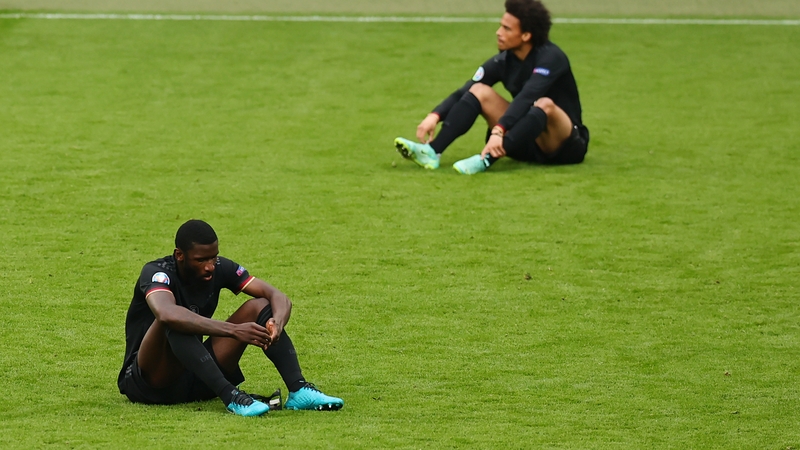 It was a tough evening for Germany at Wembley