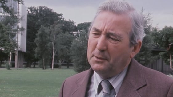 GAA president Paddy McFlynn in 1981.